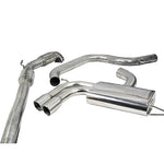 Audi A3 (8P) 2.0 TFSI 2WD Turbo Back Cobra Exhaust AU15b
