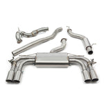 Ligne d'Echappement "Turboback" avec Valve pour Audi S3 (8V) Berline (13-18)