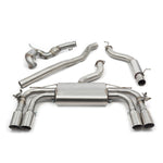 Ligne d'Echappement "Turboback" avec Valve pour Audi S3 (8V) Berline (13-18)