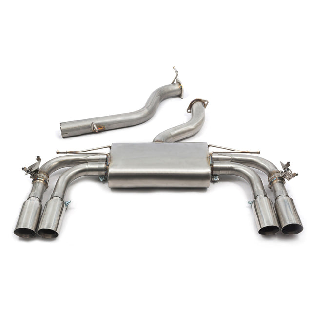 Ligne d'Echappement "Catback" avec Valve pour Audi S3 (8V) Berline (13-18)