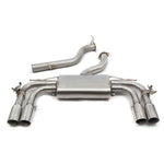 Ligne d'Echappement "Catback" avec Valve pour Audi S3 (8V) Berline (13-18)
