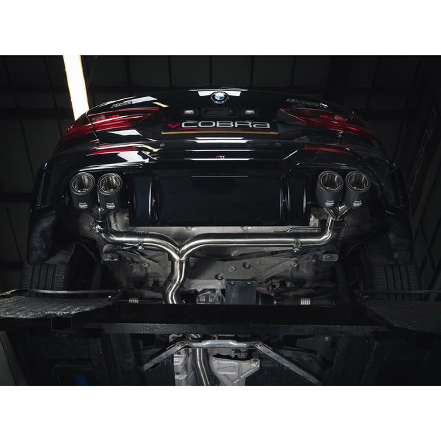 Ligne d'Echappement "Turboback" Venom Race M3 Style Quadri Sortie pour BMW M135i (F40)