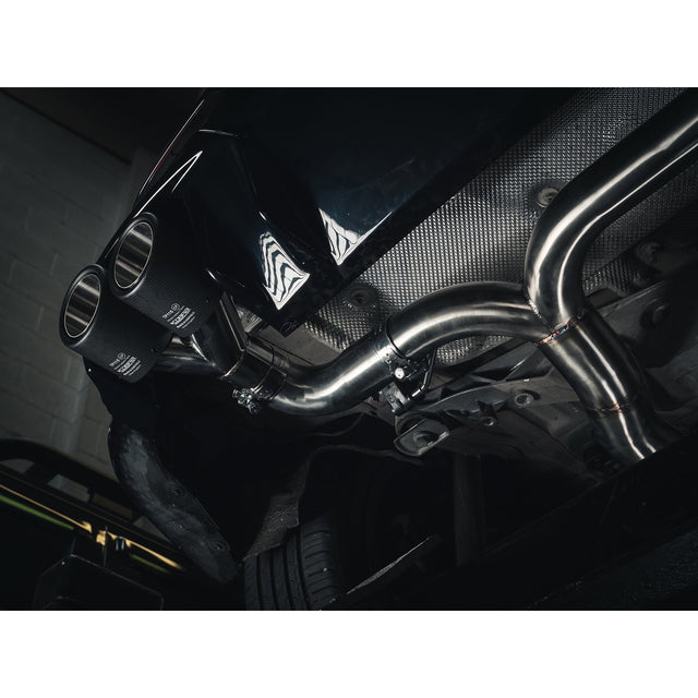 Ligne d'Echappement "Turboback" Venom Race M3 Style Quadri Sortie pour BMW M135i (F40)