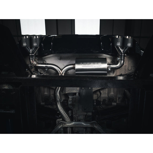 Ligne d'Echappement "GPFback" M3 Style Quadri Sortie pour BMW M135I (F40)
