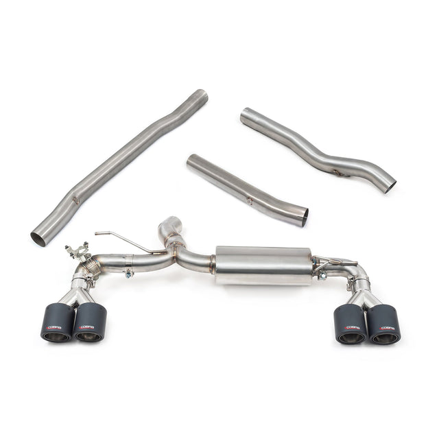 Ligne d'Echappement "Catback" M3 Style Quadri Sortie pour BMW M135i (F40)