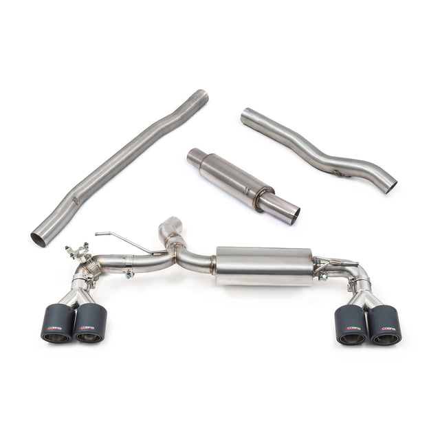 Ligne d'Echappement "Catback" M3 Style Quadri Sortie pour BMW M135i (F40)
