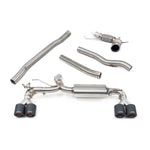 Ligne d'Echappement "Turboback" M3 Style Quadri Sortie pour BMW M135i (F40)