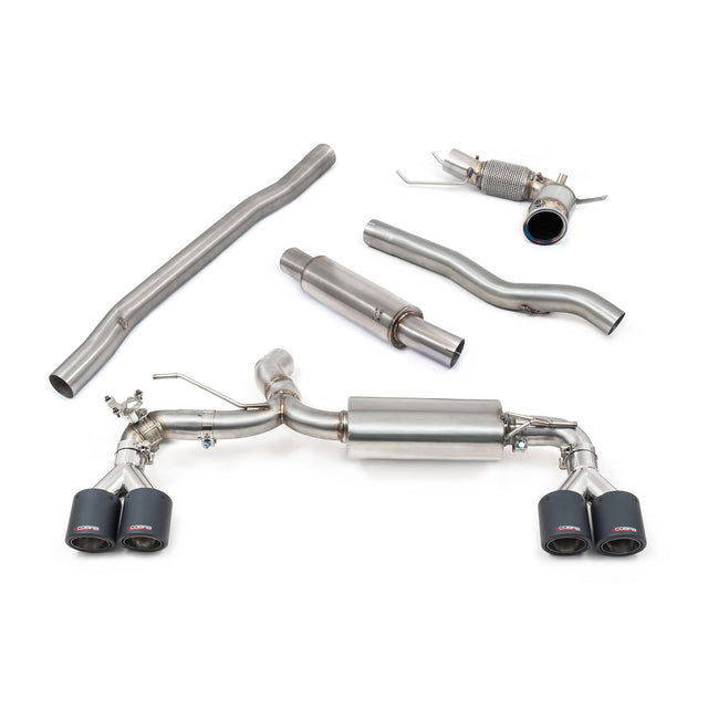 Ligne d'Echappement "Turboback" M3 Style Quadri Sortie pour BMW M135i (F40)