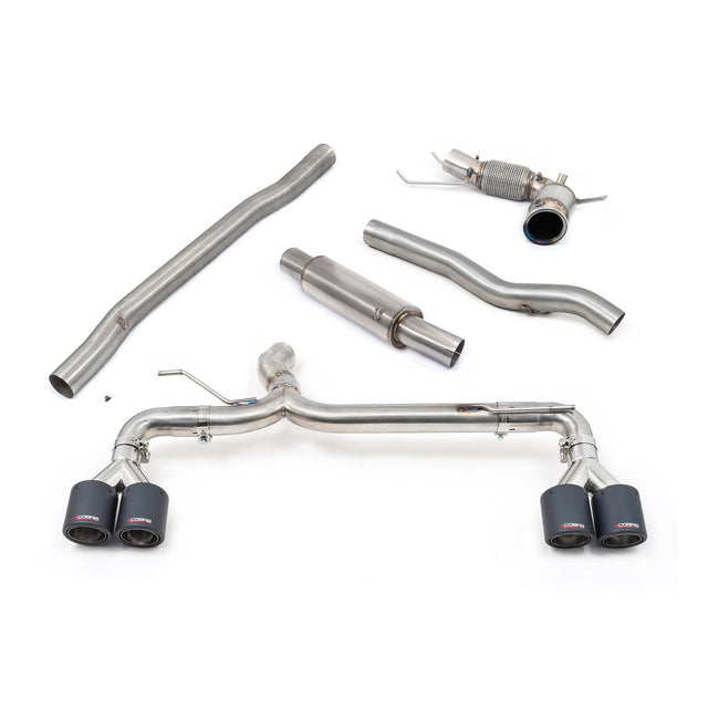 Ligne d'Echappement "Turboback" Venom Race M3 Style Quadri Sortie pour BMW M135i (F40)