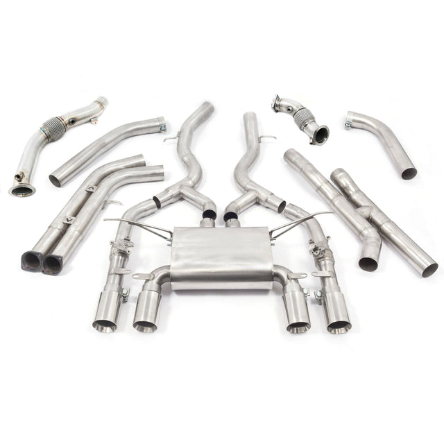 Ligne d'Echappement "Turboback" 3" avec Valve pour BMW M3 (F80)