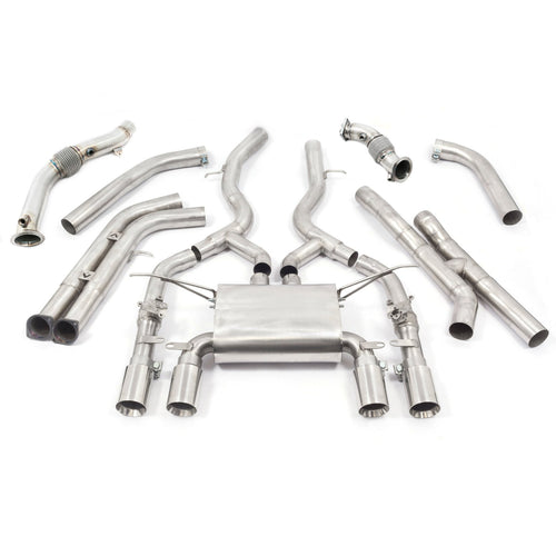 Ligne d'Echappement "Turboback" 3" avec Valve pour BMW M3 (F80)