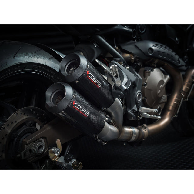Demi-Ligne d'Echappement pour Ducati Monster 821 (2014-17)