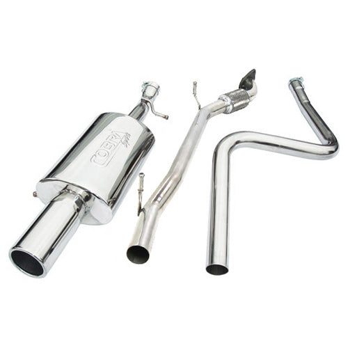 Ligne d'Echappement "Catback" pour Ford Fiesta (MK6) Zetec S
