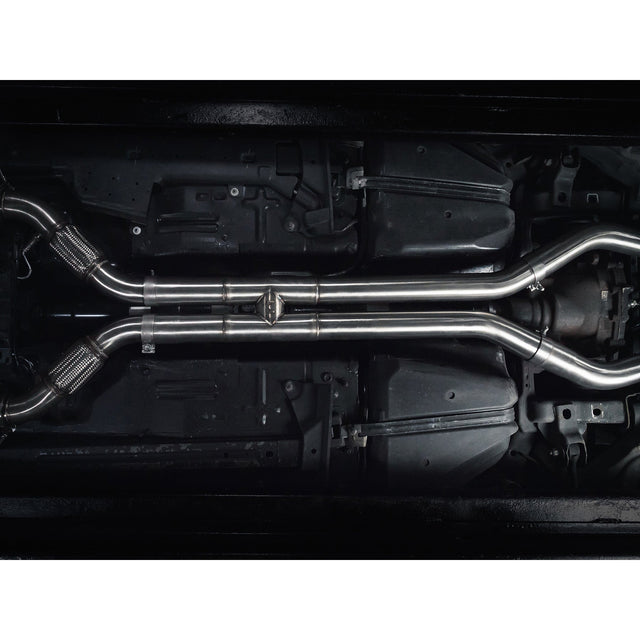 Ligne d'Echappement "Catback" 3" sans Valve pour Ford Mustang 5.0 V8 GT Fastback (2015-18)