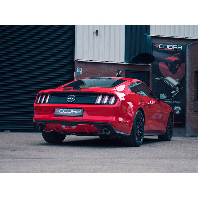 Ligne d'Echappement "Axleback" 2.5" Venom pour Ford Mustang 5.0 V8 GT Convertible (2015-18)
