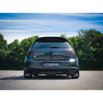 Silencieux d'Echappement "Axleback" Race Golf R Style Quadri Sortie pour VW Golf GTI (MK7) 2.0 TSI (5G) (12-17)