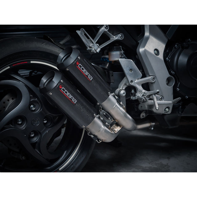 Demi-Ligne d'Echappement pour Honda CB1000R (2008-17)