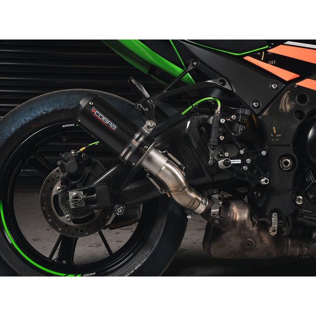 Demi-Ligne d'Echappement pour Kawasaki Ninja ZX-10R (2017-20)