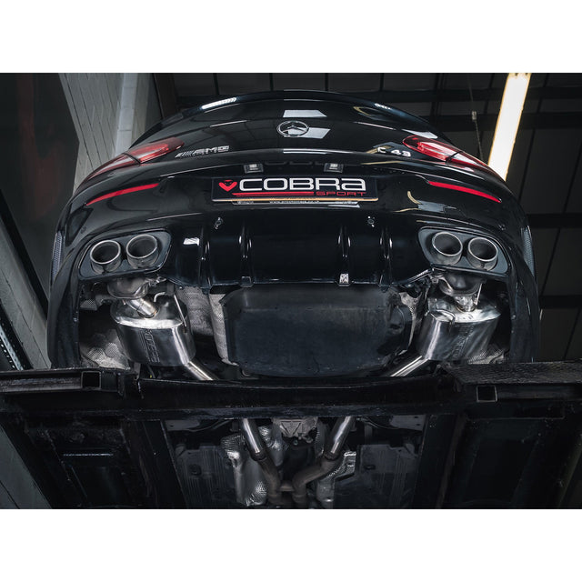 Silencieux d'Echappement Arrière pour Mercedes-AMG C43