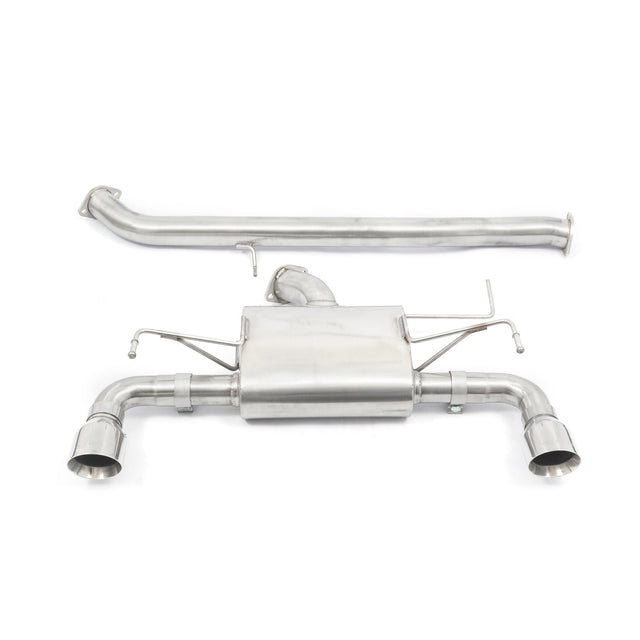 Nissan 350Z Non Resonated Cobra Sport Performance Exhausts - NZ01