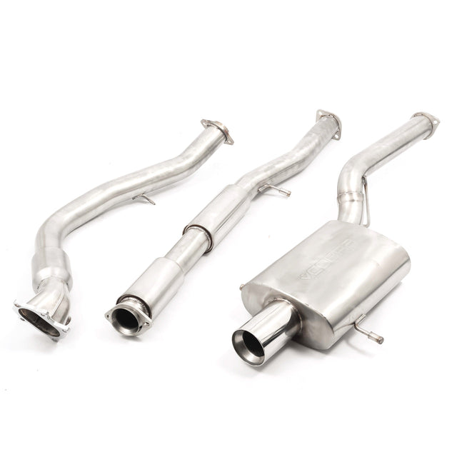 Subaru Impreza WRX STI Trackday Friendly Turbo Back Exhaust with Sports-Cat - SB31a 