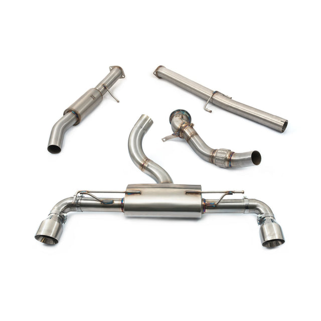 Ligne d'Echappement "Turboback" avec Décatalyseur pour Toyota GR Yaris 1.6