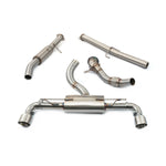Ligne d'Echappement "Turboback" avec Décatalyseur pour Toyota GR Yaris 1.6