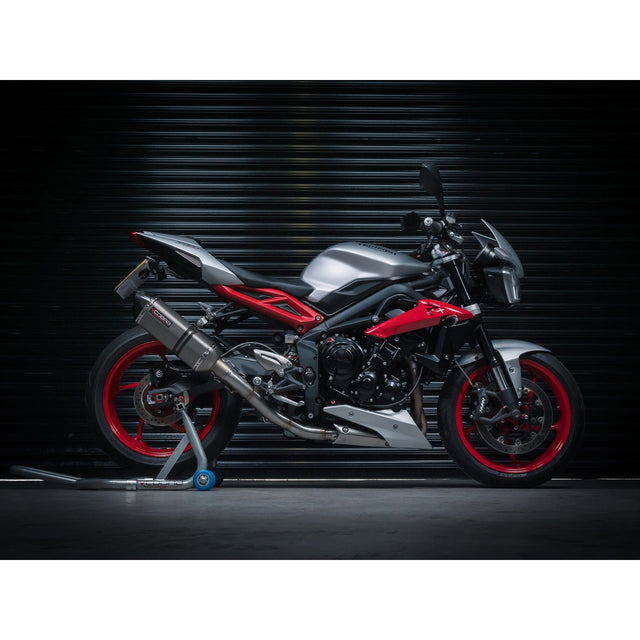 Demi-Ligne d'Echappement pour Triumph Street Triple 675 R & RX (2013-16)