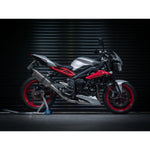 Demi-Ligne d'Echappement pour Triumph Street Triple 675 R & RX (2013-16)