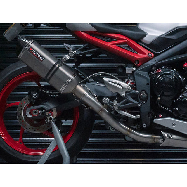 Demi-Ligne d'Echappement pour Triumph Street Triple 675 R & RX (2013-16)