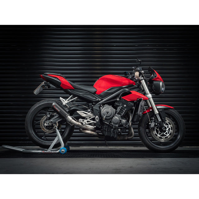 Demi-Ligne d'Echappement pour Triumph Street Triple 765 S, R & RS (2017-19)