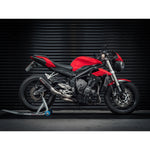Demi-Ligne d'Echappement pour Triumph Street Triple 765 S, R & RS (2017-19)