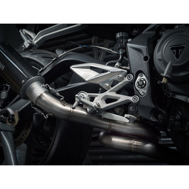 Demi-Ligne d'Echappement pour Triumph Street Triple 765 S, R & RS (2017-19)