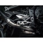 Demi-Ligne d'Echappement pour Triumph Street Triple 765 S, R & RS (2017-19)