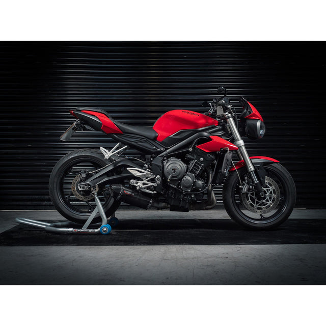 Demi-Ligne d'Echappement pour Triumph Street Triple 765 S, R & RS (2017-19)