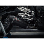 Demi-Ligne d'Echappement pour Triumph Street Triple 765 S, R & RS (2017-19)