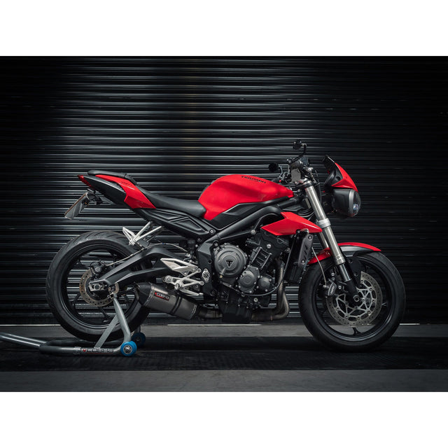Demi-Ligne d'Echappement pour Triumph Street Triple 765 S, R & RS (2017-19)