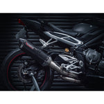 Demi-Ligne d'Echappement pour Triumph Street Triple 765 R & RS (2020-21)