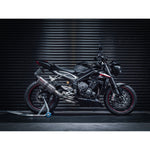 Demi-Ligne d'Echappement pour Triumph Street Triple 765 S, R & RS (2017-19)