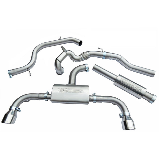 Ligne d'Echappement "Turboback" pour VW Golf GTI (MK7) 2.0 TSI (5G) (12-17)