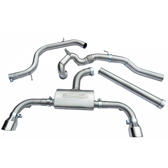 Ligne d'Echappement "Turboback" pour VW Golf GTI (MK7) 2.0 TSI (5G) (12-17)
