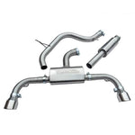 vw golf gti mk7 cat back resonated performance cobra sport exhaust