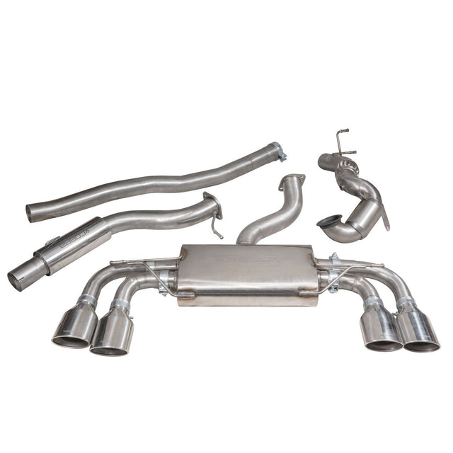 Ligne d'Echappement "Turboback" pour VW Golf R (MK7) 2.0 TSI (5G) (12-18)