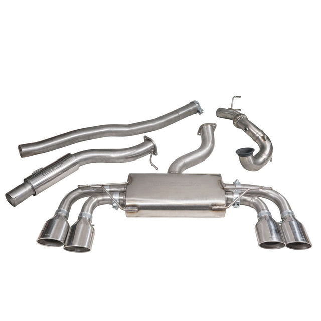 Ligne d'Echappement "Turboback" pour VW Golf R (MK7) 2.0 TSI (5G) (12-18)