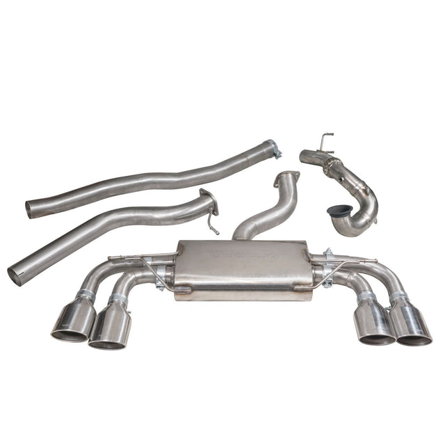 Ligne d'Echappement "Turboback" pour VW Golf R (MK7) 2.0 TSI (5G) (12-18)