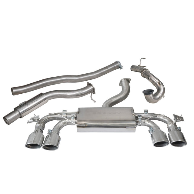 Ligne d'Echappement "Turboback" pour VW Golf R (MK7) 2.0 TSI (5G) (12-18)