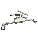 VW Scirocco R Resonated Cat Back Performance Exhaust