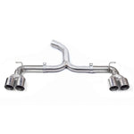 VW Golf GTI Mk7 Quad Exit (4 Tips) Axle Back Performance Exhaust by Cobra Spott