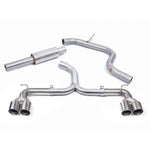 VW Golf GTI Mk7 Quad Exit (4 Tips) Venom Catback Performance Exhaust by Cobra Spott