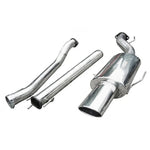 Ligne d'Echappement "Catback" pour Opel Astra H 1.9 CDTI (04-10)
